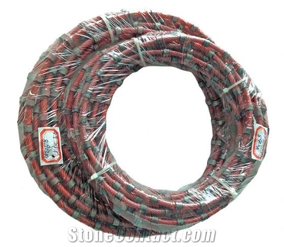 9.0MM Fast Cutting Diamond Wire Saw Stone Cutting